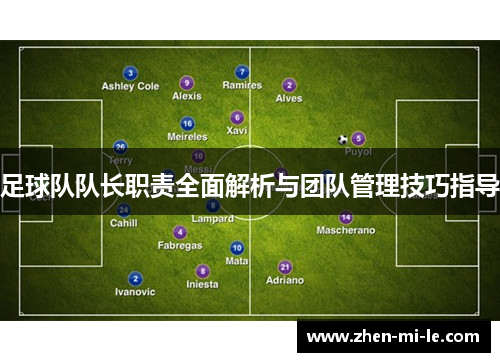 足球队队长职责全面解析与团队管理技巧指导